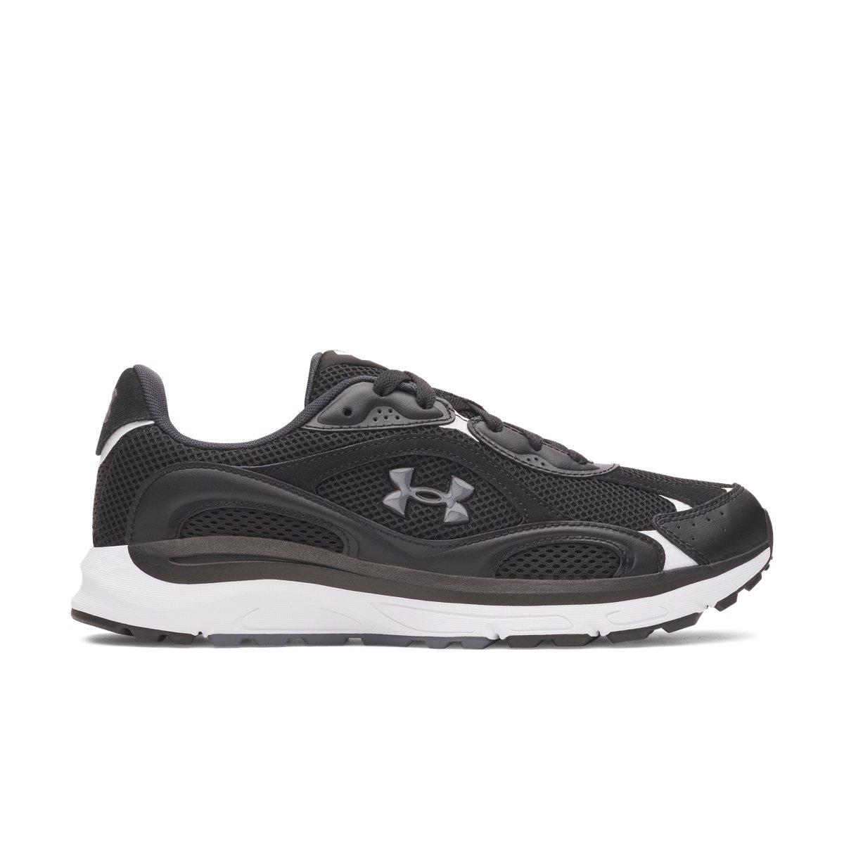 Under Armour Tech Runner "Black/Black/Castlerock" Men's Shoe - BLACK/BLACK/CASTLEROCK